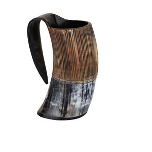 Tazas de cuerno hechas a medida con grabado adecuadas para fabricantes y proveedores vikingos de productos de cuerno - Product Image 1