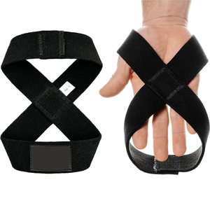 Correas de Muñeca para Levantamiento de Pesas, Gimnasio, Peso Muerto, Entrenamiento, Soporte Acolchado de Algodón Premium para Hombres y Mujeres, Duraderas - Product Image 1