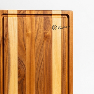 Tabla de cortar y servir de madera hecha a mano de primera calidad Durable Kitchen Essential - Product Image 2