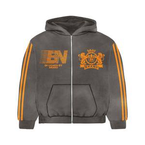 ชุดวอร์มสำหรับผู้ชายผลิตจากวัสดุเนื้อนิ่มงานปักโลโก้ออกแบบได้ตามต้องการทันสมัย - Product Image 3