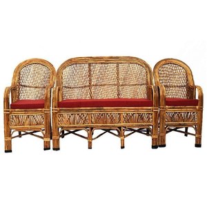 ชุดเฟอร์นิเจอร์กลางแจ้งจากอ้อยไม้ไผ่เป็นมิตรกับสิ่งแวดล้อมเพื่อสิ่งแวดล้อมที่ปลอดภัยโดยผู้ผลิตอินเดียในราคาขายส่ง - Product Image 1