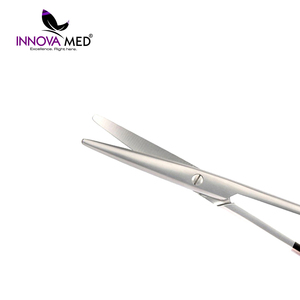 กรรไกรตัดผ้าพันแผลเมโยแบบพรีเมี่ยมใบมีดสแตนเลสคมเพื่อการตัดที่แม่นยำด้ามจับ5.5คงทน - Product Image 6