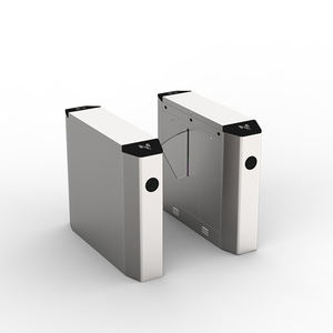 HCW erişim kontrolü ofis ve otel yaya turnike için kanatlı bariyer RFID yüz tanıma parmak izi erişim - Product Image 2