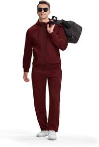 Chándal cómodo de alta calidad con logotipo personalizado para hombres y mujeres, ropa deportiva informal, conjunto deportivo de dos piezas, chándal con capucha - Product Image 3