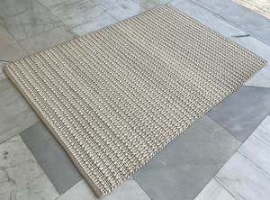 Alfombra de bucle fabricada directamente por Dhurri de lana hecha a mano India rayada moderna elegante para uso doméstico interior - Product Image 3