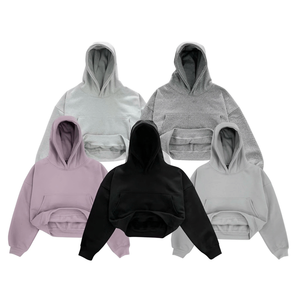 Suéteres de Invierno al por Mayor, Sudaderas con Capucha para Hombre, Tejido de Poliéster y Algodón Antiarrugas, Logotipo Personalizado, Unisex - Product Image 3