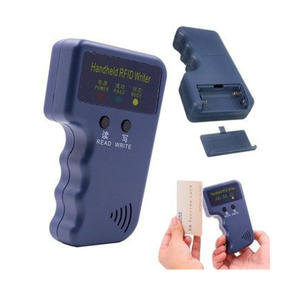 Lecteur RFID Copieur Graveur de cartes Duplicateur de cartes Machine portable 125KHz T5577 EM4100 ABS Porte-clés Contrôle de l'étiquette avec prix avantageux - Product Image 1