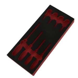 Bandeja de espuma vacía Facom para el juego de destornilladores Protwist MODM.AT3, estuche para herramientas - Product Image 1