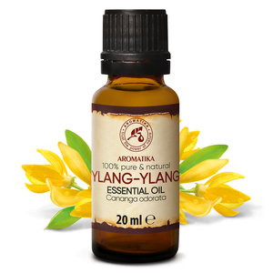 Huile essentielle d'ylang-ylang 100% pure et naturelle 20ml, huile capillaire botanique pour massage et soins de la peau - Product Image 2