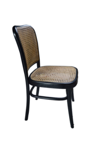 SOLOBEAT Modern Bentwood Rattan Eco-Friendly Outdoor <b>Restaurant</b> Dining <b>Chair</b> - Product Image 3