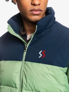 Chaqueta de Invierno Acolchada Personalizada con Bordado para Hombre, Chaqueta Acolchada OEM de Alta Calidad, Chaqueta Acolchada de Talla Grande Personalizada 2025 - Product Image 5