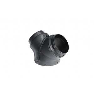 Tecnosystemi Conector de 3 Vías para Tuberías de Aire Acondicionado por Conductos, Pieza para Sistemas HVAC - Product Image 1