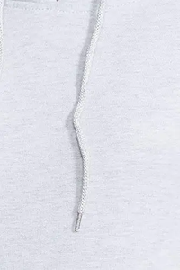 Sweat-shirt et pantalon de survêtement unisexe surdimensionnés 2025, broderie 3D, logo personnalisé, 100% coton molletonné, respirant, avec poche, pour l'hiver - Product Image 5