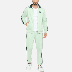 Ensemble de survêtement pour homme en coton/polyester, style 2024, grande taille, respirant, léger, personnalisable - Product Image 1