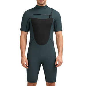 Maillots de bain une pièce pour hommes, très demandés, couleurs personnalisables, logo sur le devant, tissu Spandex/Polyester - Product Image 1