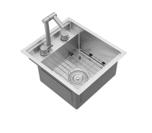 อ่างล้างจานแบบตั้งบนโต๊ะทำจากสเตนเลสขั้นสูงพร้อมอ่างลึกพิเศษสำหรับการใช้งานอเนกประสงค์จาก THS-0079 - Product Image 3