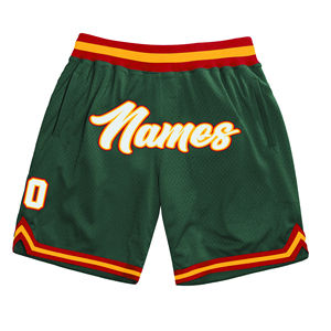 Vente en gros de shorts de basket-ball 100% polyester pour hommes personnalisés de haute qualité respirant grande taille shorts de sport d'été - Product Image 3