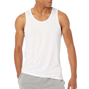 Camisetas de Tirantes Anchos Lisas para Hombre, Secado Rápido, Ropa Deportiva sin Mangas para Entrenamiento, Fitness, Camisetas Deportivas - Product Image 1