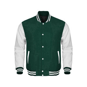 เสื้อแจ็กเก็ตและเสื้อโค้ทสำหรับผู้ชายเสื้อแจ็คเก็ตเบสบอลแบบเลตเทอร์แมนสำหรับกีฬากลางแจ้งฤดูหนาวตามสั่ง - Product Image 4
