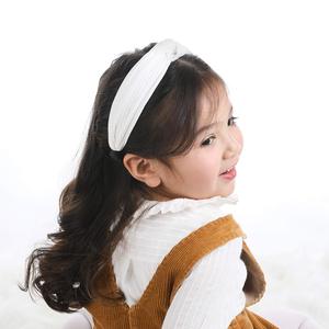 Fasce per Capelli Annodate alla Moda per Donne e Ragazze, <span class=keywords><strong>Turbante</strong></span> Largo Semplice, Fasce per Capelli con Nodo Incrociato in Colori Uniti - Product Image 5