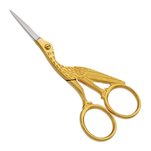 Newborn <b>Toddler</b> Gentle Nail Trimming <b>Scissors</b> Curved Stainless Steel Rounded Tip Nickel Plated Carbon Steel Handle Plastic - Product Image 5