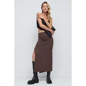 กระโปรงทรงเอ midi สไตล์เรียบง่าย เอวธรรมชาติ ดีไซน์ผูกเชือก ลายสัตว์ ทรงเอ็มไพร์ เหมาะสำหรับใส่ทำงาน ใส่ลำลอง ฤดูใบไม้ผลิ ผ้า PU คอร์ดูรอย ลายดอกไม้ - Product Image 2