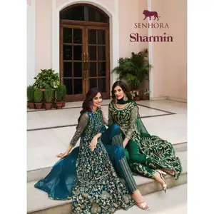 شبكة فراشة للنساء ذات جودة عالية, شبكة فراشة للنساء ذات جودة عالية ، من إنتاج شركة Salwar kameez و Dupatta الهندية ، متوفرة والموردين