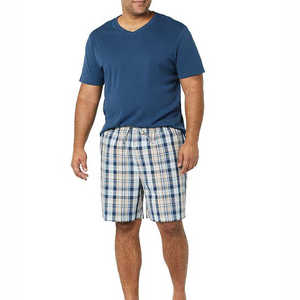 Los mejores conjuntos 2025 de calidad superior para hombres, conjunto doble informal para hombres, ropa de verano, conjunto de pantalones cortos de algodón para hombres, Conjunto de camiseta y pantalones cortos - Product Image 3