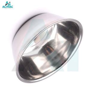 Cuenco universal redondo de grado hospitalario ALMAC construido con acero inoxidable duradero con superficie lisa para una fácil limpieza - Product Image 3