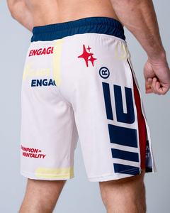 Shorts d'entraînement MMA confortables et extensibles, séchage rapide, respirants, coupe fluide, toucher doux, mouvements faciles, look élégant, usage quotidien - Product Image 5
