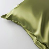 Conception personnalisée OEM 16-22 Momme 6A Grade taie d'oreiller en satin de soie turque élégante OEKO-TEX certifiée feuilles d'animaux oranges brodées