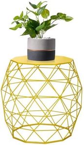 Mesa de centro de metal moderna y artesanal, ideal para sala de estar, oficina, cafetería y decoración de diseño de interiores - Product Image 2
