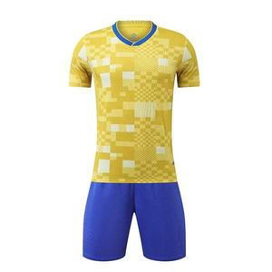 ชุดกีฬาระบายได้ดีเสื้อเจอร์ซีย์ทีมฟุตบอลชุดเล่นฟุตบอลแบบสั่งทำ - Product Image 4