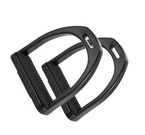 Estribos para montar a caballo, seguridad ecuestre, agarre cómodo ajustable de aluminio, banda de rodadura ancha para estabilidad, novedad - Product Image 2