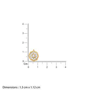 Collier en or Chaitra Diamond Mangalsutra, bijoux fins pour femmes, ornement minimaliste pour fiançailles, mariage et cérémonie - Product Image 3