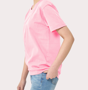 Camiseta Básica Unisex de Algodón de Manga Corta HOOR, Lisa, Personalizable para Impresión, Informal, Cómoda para Uso Diario, Varios Colores - Product Image 2