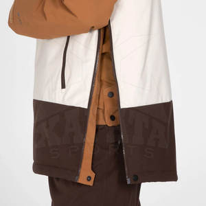 Chaqueta Anorak cortavientos de invierno para hombre de alta calidad, transpirable, cómoda, Color sólido, cuello con capucha, cuarto de cremallera, servicio OEM - Product Image 6