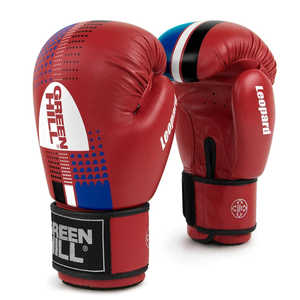 Guantes de Boxeo de Cuero con Estampado de Leopardo Personalizados Green Hill para Niños, Guantes de Entrenamiento con Cordones en Tallas 8oz 10oz 12oz 14oz 16oz - Product Image 5