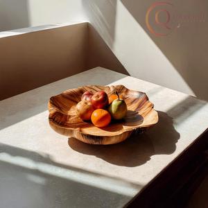 Tazón de Madera Hecho a Mano de Moda, Diseño Personalizado de Forma y Tamaño, Vajilla para Fiestas, Artículo Duradero para Mesa - Product Image 1