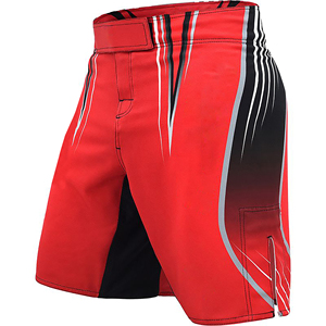 กางเกงขาสั้นระบายอากาศ MMA สำหรับชกมวยคุณภาพสูงติดฉลากตามสั่ง - Product Image 5