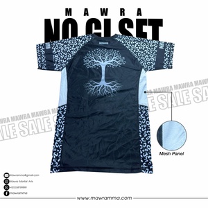 ชุดกางเกงขาสั้น MMA สำหรับผู้ชายชุดฝึกป้องกันผื่นแห้งเร็วระบายอากาศได้ดีดีไซน์แบบ OEM - Product Image 3