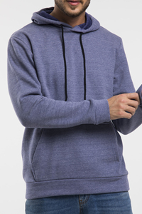 Nueva llegada Hombres Sudadera con logotipo personalizado Sudaderas con capucha de gran tamaño Unisex Pareja Heavyweight Premium Pullover Sudadera
 - Product Image 2