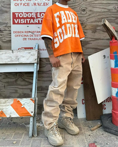 T-shirt tricoté pour hommes de qualité supérieure 100% coton Style personnalisé sérigraphie et impression bouffante t-shirts pour hommes - Product Image 2