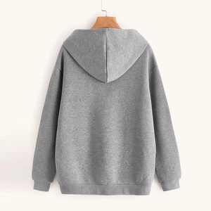 Top Tendance Meilleure Course Coton/Polyester Haute Qualité Hoodies Gym pour Femmes Long Hiver À Capuche Col Nouveau Style - Product Image 3