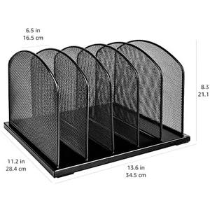Metal 3 Tier Mesh Paper Files Office Table Desk <b>Organizer</b> Hot Sale - Product Image 3