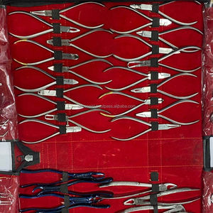 Kit combiné professionnel d'élevateurs et de forceps dentaires manuels en acier inoxydable pour extraction d'implants, chirurgie buccale, hôpital, clinique, CE - Product Image 6