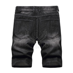 Nouvelle Arrivée Short en Jean Décontracté pour Homme Taille Mi-Haute Élastique 100% Coton Séchage Rapide Respirant Qualité Supérieure Meilleure Vente - Product Image 2