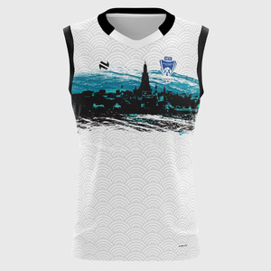 Camiseta de fútbol GAA unisex, 100% poliéster, diseño sólido, ropa de fútbol sublimada para jugadores gaélicos, servicio frontal OEM - Product Image 1