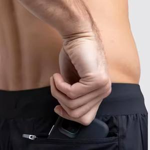 กางเกงขาสั้นผู้ชาย โพลีเอสเตอร์/คอตตอน ผ้าเนื้อเดียว สั่งทำได้ คุณภาพสูง สไตล์ไฮสตรีท แห้งเร็ว ใส่สบาย ราคาถูก - Product Image 5