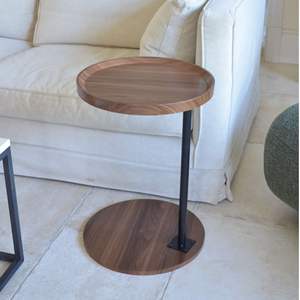 Nordic Luxury Corner Round End <b>Table</b> Solid <b>Wood</b> Design Modern Living Room Sofa <b>Side</b> <b>Table</b> Business Casual Magazine Coffee <b>Table</b> - Product Image 3